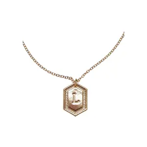 Necklace Urban Classics Letter Basic image-1
