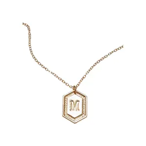 Necklace Urban Classics Letter Basic image-1