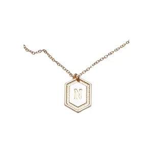 Necklace Urban Classics Letter Basic image-1