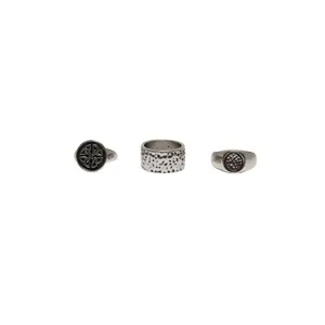 Rings Urban Classics Skull (x3)