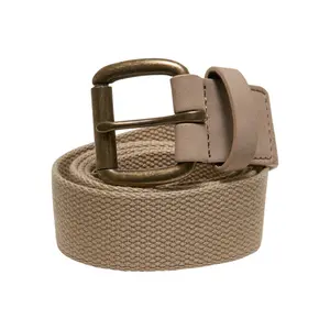 Canvas belt with eyelets Urban Classics image-0