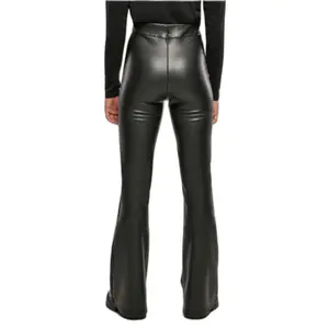 Flared Trousers in synthetic leather woman Urban Classics image-4