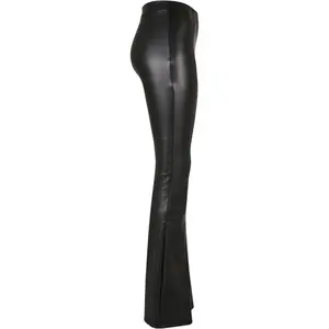 Flared Trousers in synthetic leather woman Urban Classics GT image-6