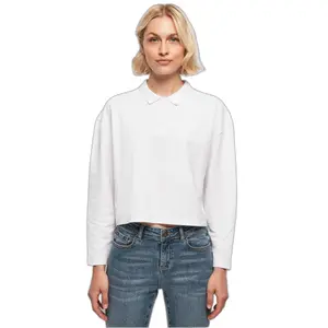 Damska koszulka polo z krótkim rękawem typu oversized Urban Classics GT image-1