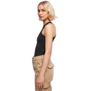 Asymmetrisk bodysuit til kvinder Urban Classics Organic Stretch image-5