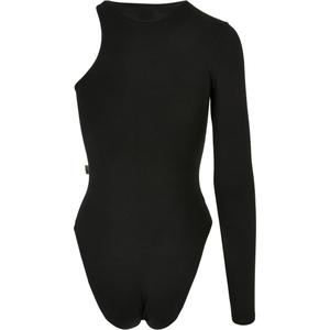 Asymmetrisk bodysuit til kvinder Urban Classics Organic Stretch image-1