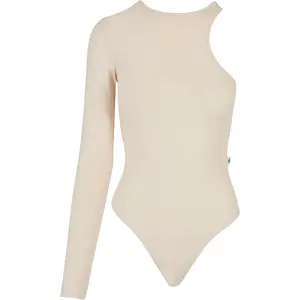 Asymmetrical bodysuit for women Urban Classics Organic Stretch GT