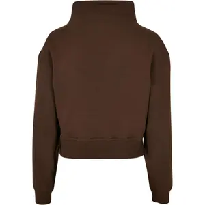 Women's high neck crew neck sweatshirt Urban Classics Organic GT image-3