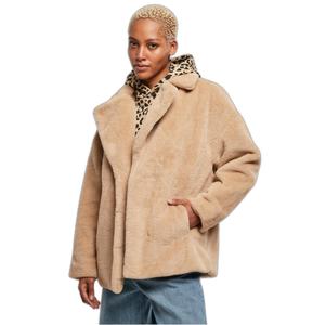 Abrigo de mujer Urban Classics Lapel Teddy GT image-2