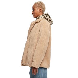 Abrigo de mujer Urban Classics Lapel Teddy GT image-6