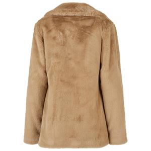 Abrigo de mujer Urban Classics Lapel Teddy GT image-3