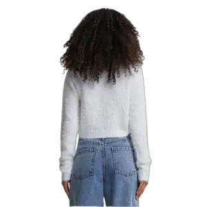 Dames short cardigan met veren Urban Classics image-4