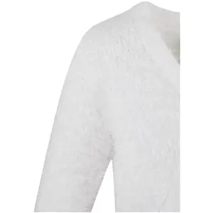 Dames short cardigan met veren Urban Classics image-6