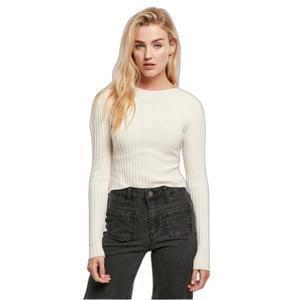 Pullover court tricot côtelé à dos torsadé femme Urban Classics image-2