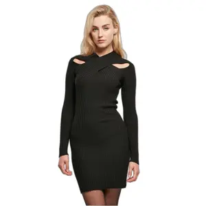 Women's ribbed dress Urban Classics image-2
