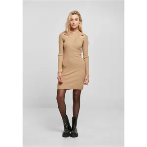 Women's ribbed dress Urban Classics image-1
