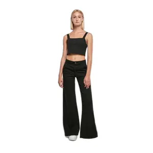 Women's high waist chino Trousers Urban Classics image-1