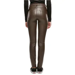 Damesbroek medium synthetisch leer Urban Classics image-2