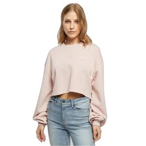 Felpa a girocollo colletto rong court spugna con piccoli ricami donna Urban Classics image-2