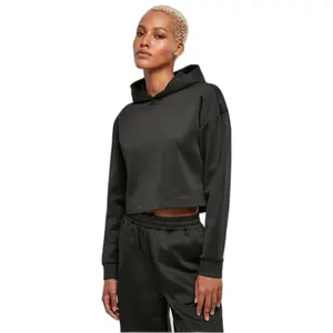 Sweatshirt met kap court vrouw Urban Classics Scuba GT image-1