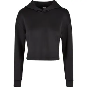 Sweatshirt met kap court vrouw Urban Classics Scuba GT image-0