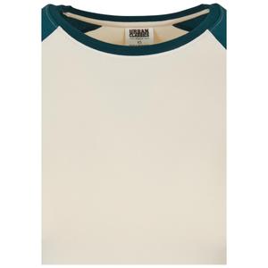 Långärmad T-shirt i ekologisk gröda för damer Urban Classics Retro Baseball image-2