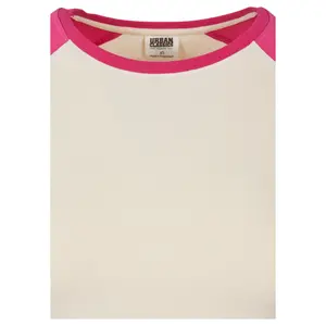 Långärmad T-shirt i ekologisk gröda för damer Urban Classics Retro Baseball GT image-2