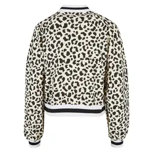 Casaco de tamanho excessivo para mulheres Urban Classics AOP College image-3