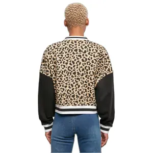 Overdimensioneret jakke til kvinder Urban Classics AOP College image-4