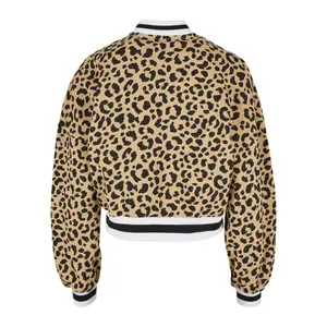 Overdimensioneret jakke til kvinder Urban Classics AOP College image-3