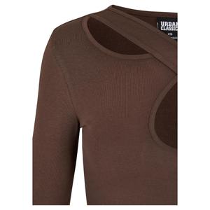 Women's long sleeve T-shirt Urban Classics Crossed Cut Out GT image-3