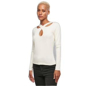 Women's long sleeve T-shirt Urban Classics Crossed Cut Out image-2