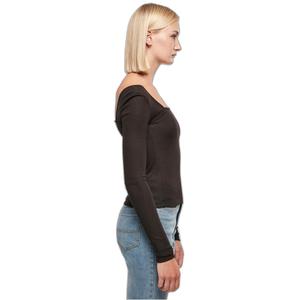 Women's long sleeve ribbed bodysuit Urban Classics image-6