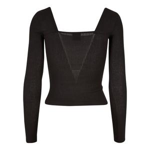 Women's long sleeve ribbed bodysuit Urban Classics image-3