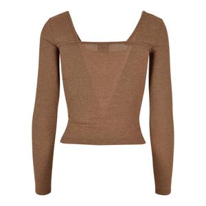 Geribde damesbody met lange mouwen Urban Classics GT image-1