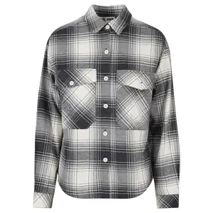 Chemise à carreaux oversize femme Urban Classics image-0