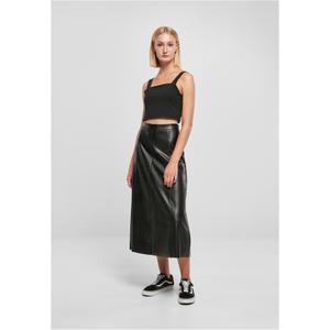 Spódnica średniej długości skóra syntetyczna kobieta Urban Classics image-1