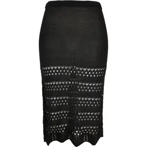 Skirt knit crochet 3/4 woman Urban Classics image-0