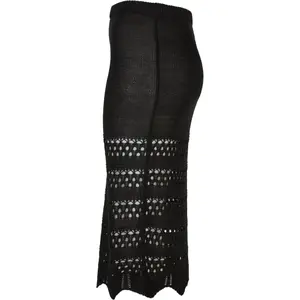 Skirt knit crochet 3/4 woman Urban Classics image-2