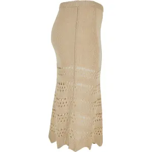 Skirt knit crochet 3/4 woman Urban Classics image-3