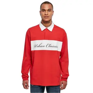 Oversized rugby polo Urban Classics image-2