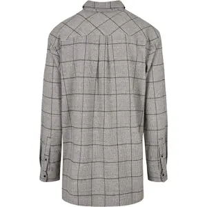 Långärmad rutig skjorta med överdimensionerad passform Urban Classics image-1