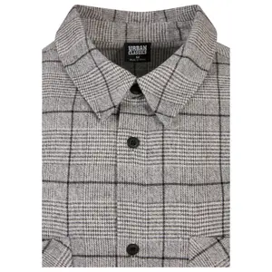 Långärmad rutig skjorta med överdimensionerad passform Urban Classics image-2