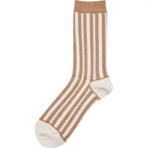 paires de chaussettes à rayures en lurex Urban Classics (x3) image-1