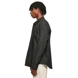 Oversized denimskjorte med lommer Urban Classics image-5