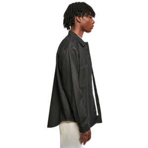 Oversized denimskjorte med lommer Urban Classics image-6