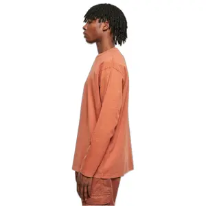 T-shirt manches longues épais oversize Urban Classics Garment Dye image-6