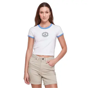 T-Shirt court Jersey Stretch Frau Urban Classics image-1