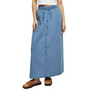 Women's long denim skirt Urban Classics image-2