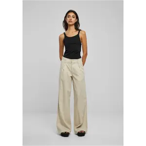 Calças de linho feminino Urban Classics image-5